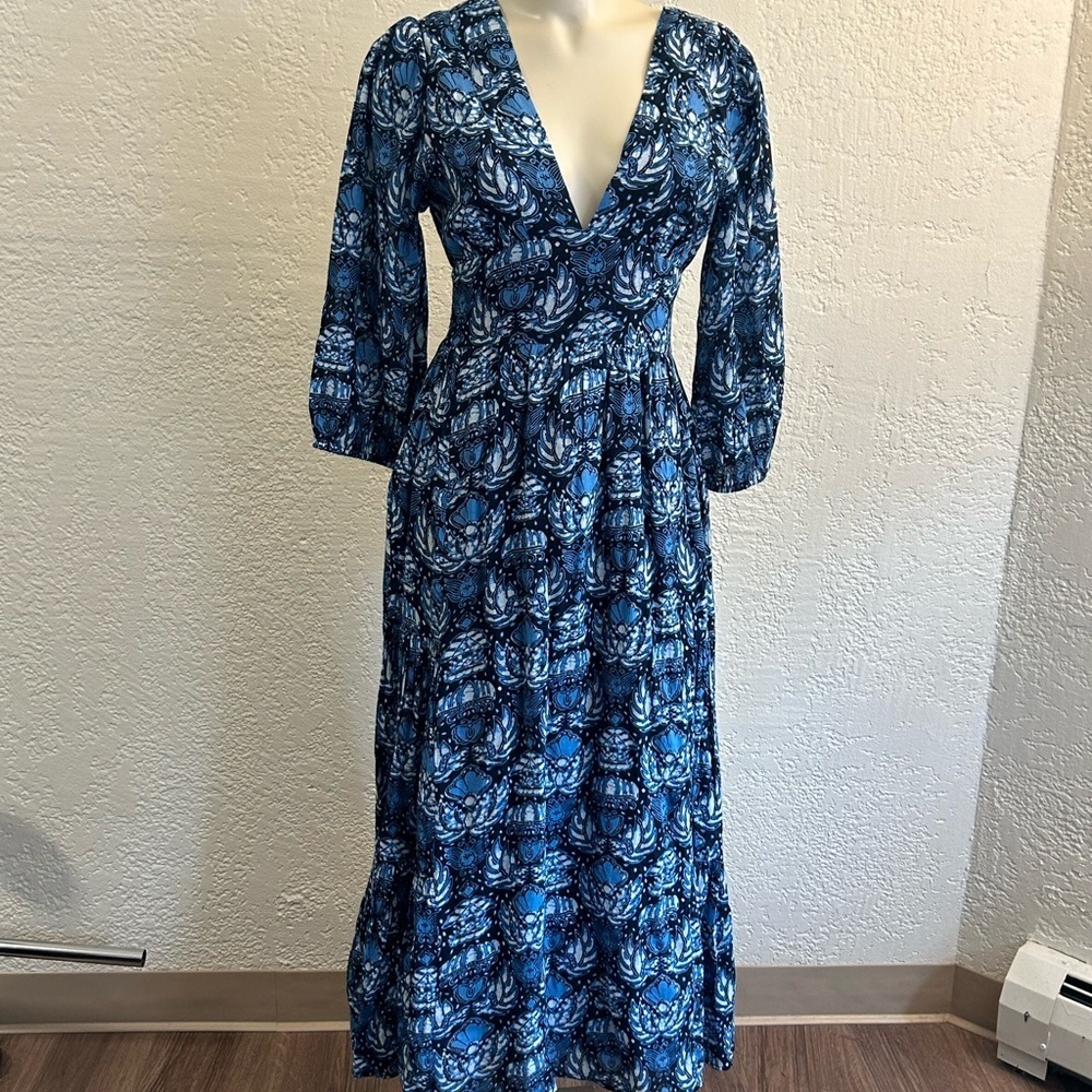 Caroline Constas NY V neck Dress sz 6 - Picture 2 of 9